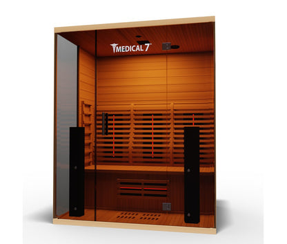 Medical 7™ ULTRA FULL SPECTRUM Infrared 3-Person Sauna