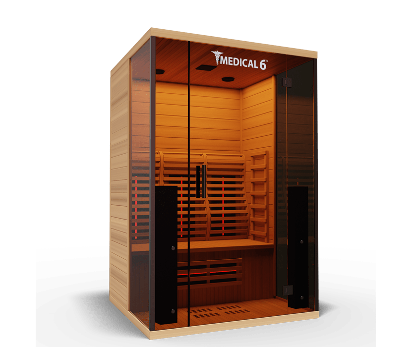 Medical 6™ ULTRA FULL SPECTRUM Infrared 2-Person Sauna