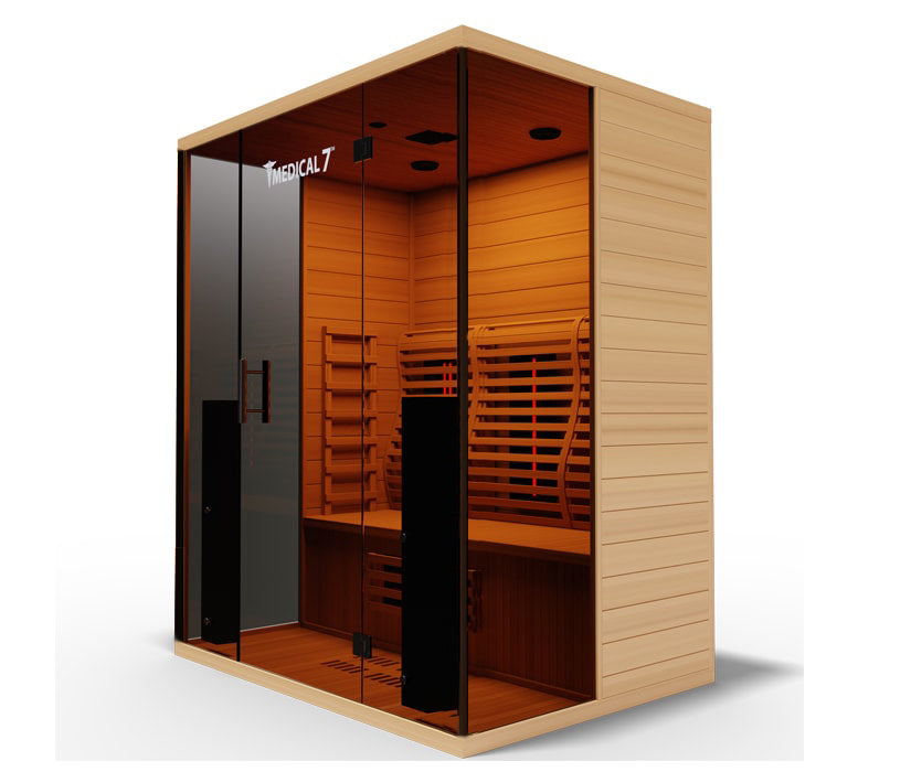 Medical 7™ ULTRA FULL SPECTRUM Infrared 3-Person Sauna