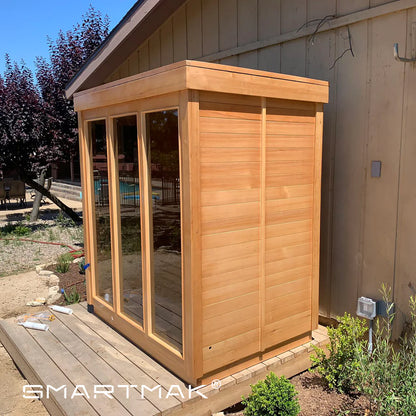 Box 1™ Modern 2-4 Person Traditional Outdoor Steam Sauna