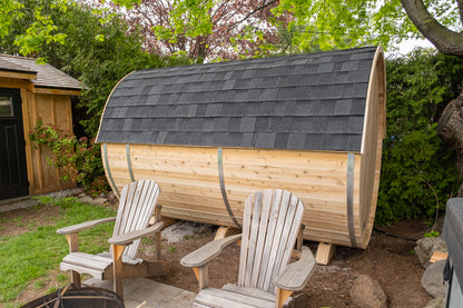 CT Tranquility Barrel Sauna (Wood Burning or Electric) - 5 Person