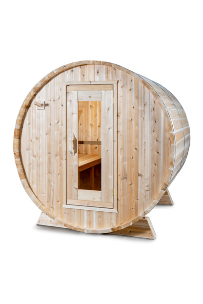 CT Harmony Barrel Sauna (Wood Burning or Electric) - 4 Person