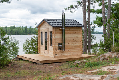 CT Georgian Cabin Sauna (Wood Burning or Electric) - 6 Person