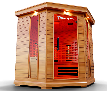 Medical 7 Plus™ Infrared 4-6 person Sauna