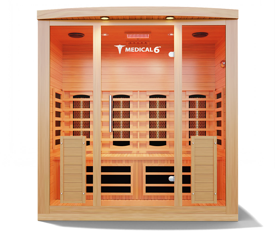 Medical 6™ Infrared 4-person Sauna