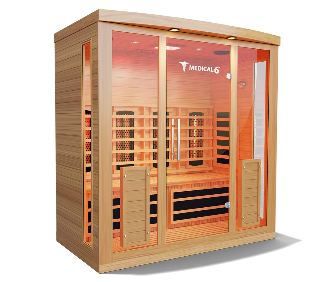 Medical 6™ Infrared 4-person Sauna