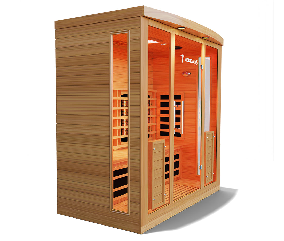 Medical 6™ Infrared 4-person Sauna