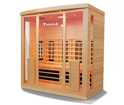 Medical 6™ Infrared 4-person Sauna