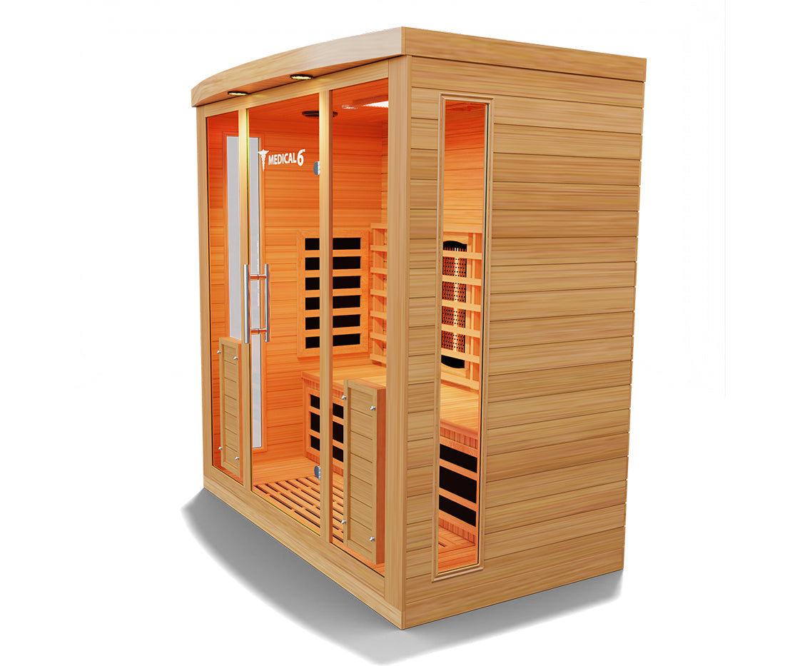 Medical 6™ Infrared 4-person Sauna