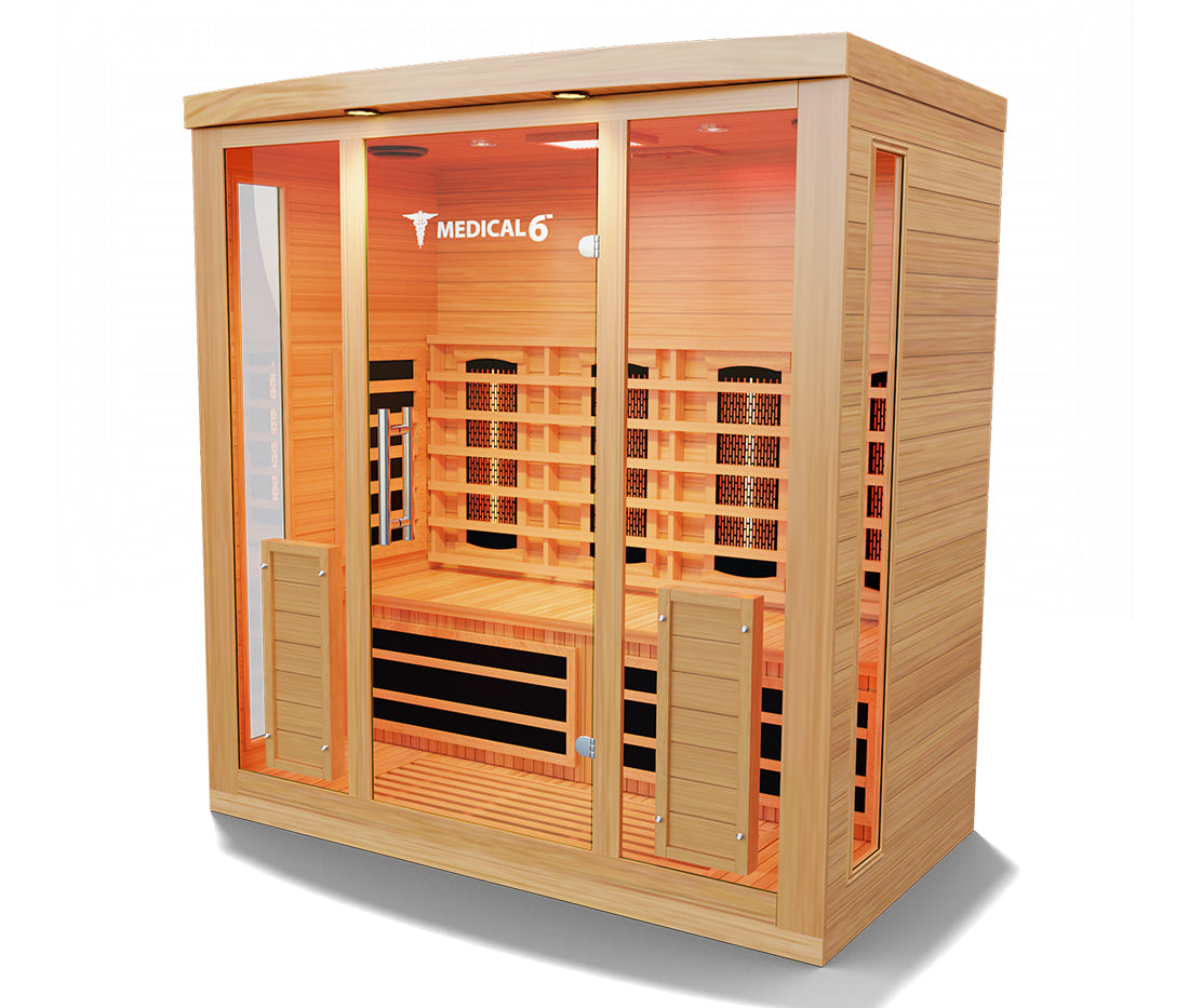 Medical 6™ Infrared 4-person Sauna