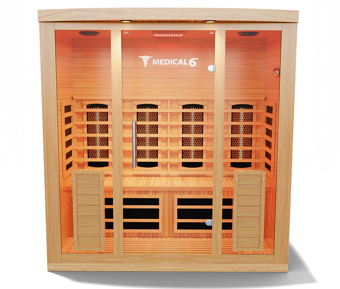 Medical 6™ Infrared 4-person Sauna