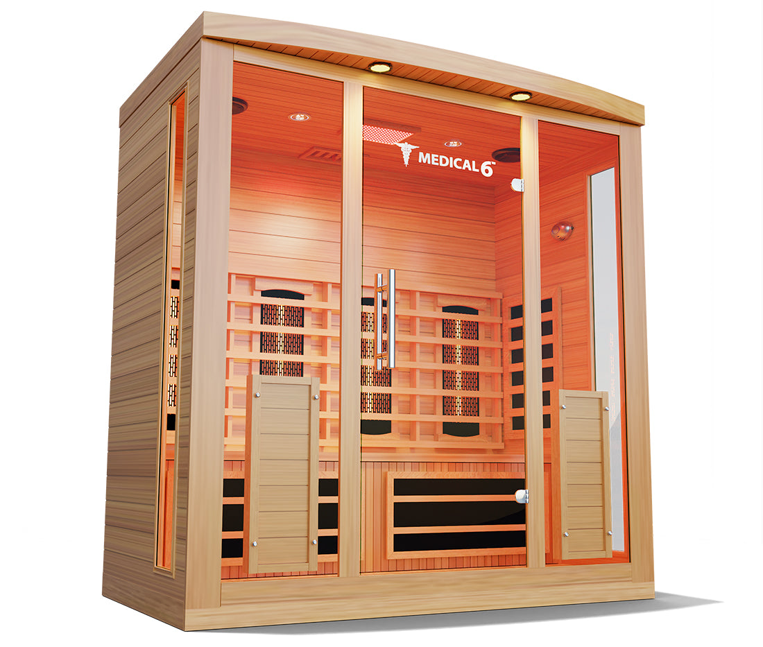 Medical 6™ Infrared 4-person Sauna