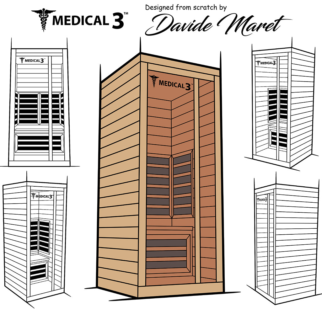 Medical 3™ Infrared 1-person Sauna