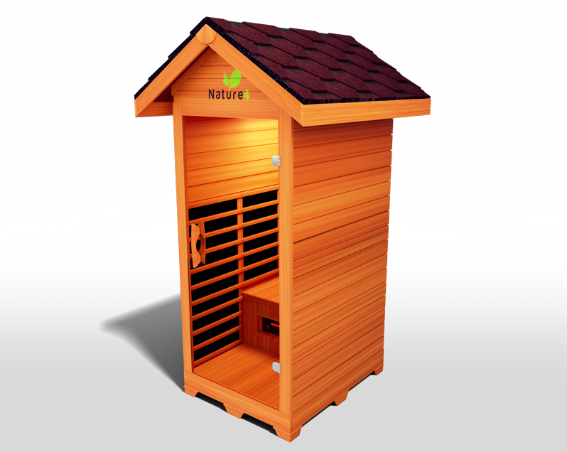 Nature 4™ 1-person Outdoor Sauna