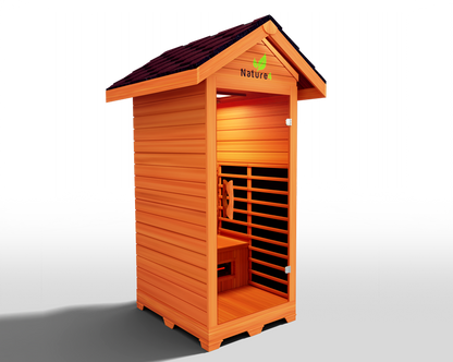 Nature 4™ 1-person Outdoor Sauna