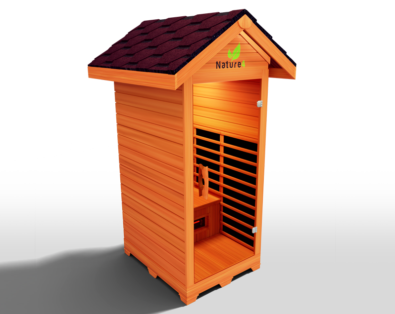 Nature 4™ 1-person Outdoor Sauna