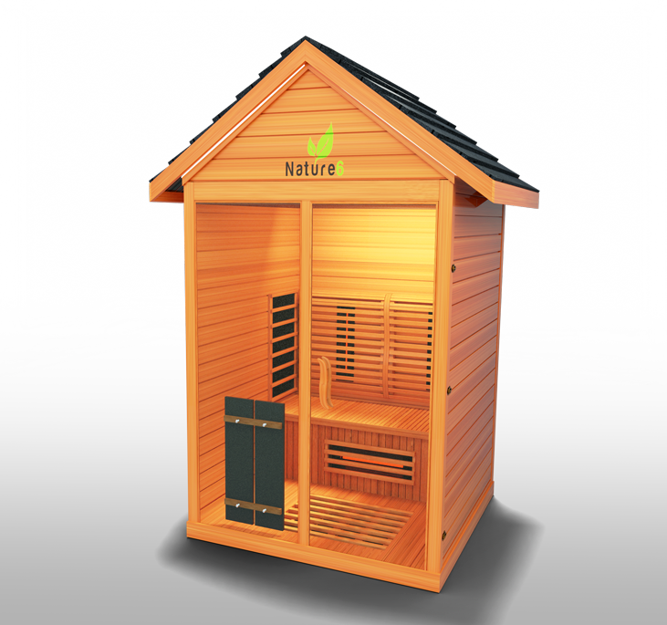 Nature 6™ 3-person Outdoor Sauna