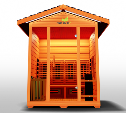 Nature 7™ 4-person Outdoor Sauna