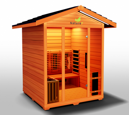 Nature 7™ 4-person Outdoor Sauna