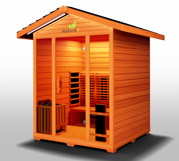 Nature 7™ 4-person Outdoor Sauna