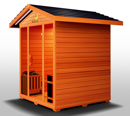 Nature 7™ 4-person Outdoor Sauna