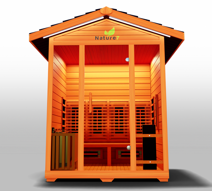 Nature 7™ 4-person Outdoor Sauna