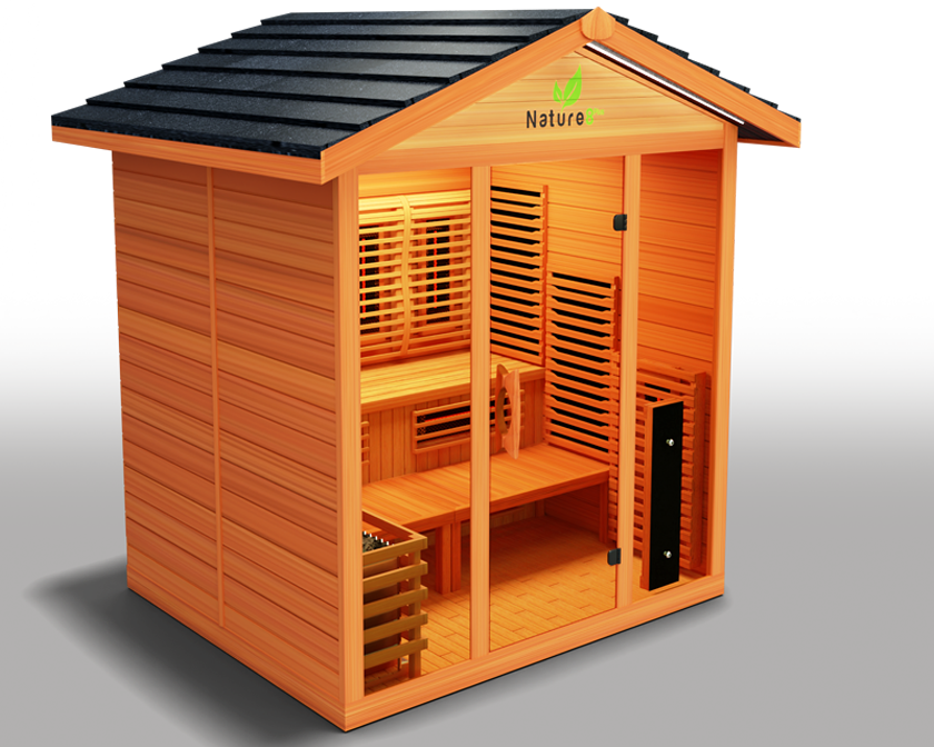 Nature 8™ 4-6 person Outdoor Sauna