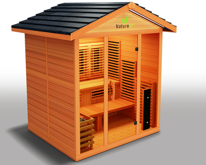 Nature 8™ 4-6 person Outdoor Sauna