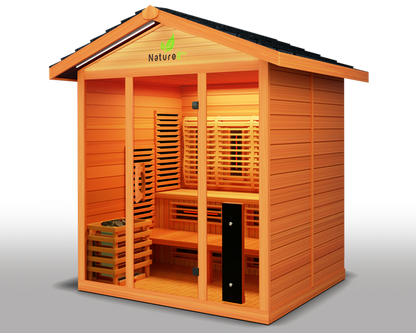 Nature 8™ 4-6 person Outdoor Sauna