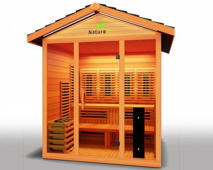 Nature 8™ 4-6 person Outdoor Sauna