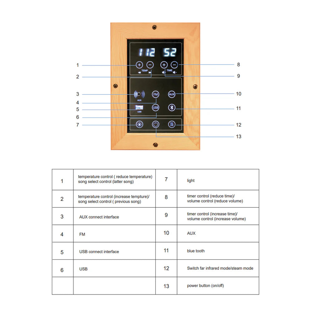 Relax 2™ Steam and Infrared Hybrid 2-Person Indoor Sauna