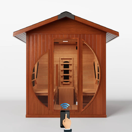 Relax 3™ Far Infrared 2-Person Outdoor Sauna