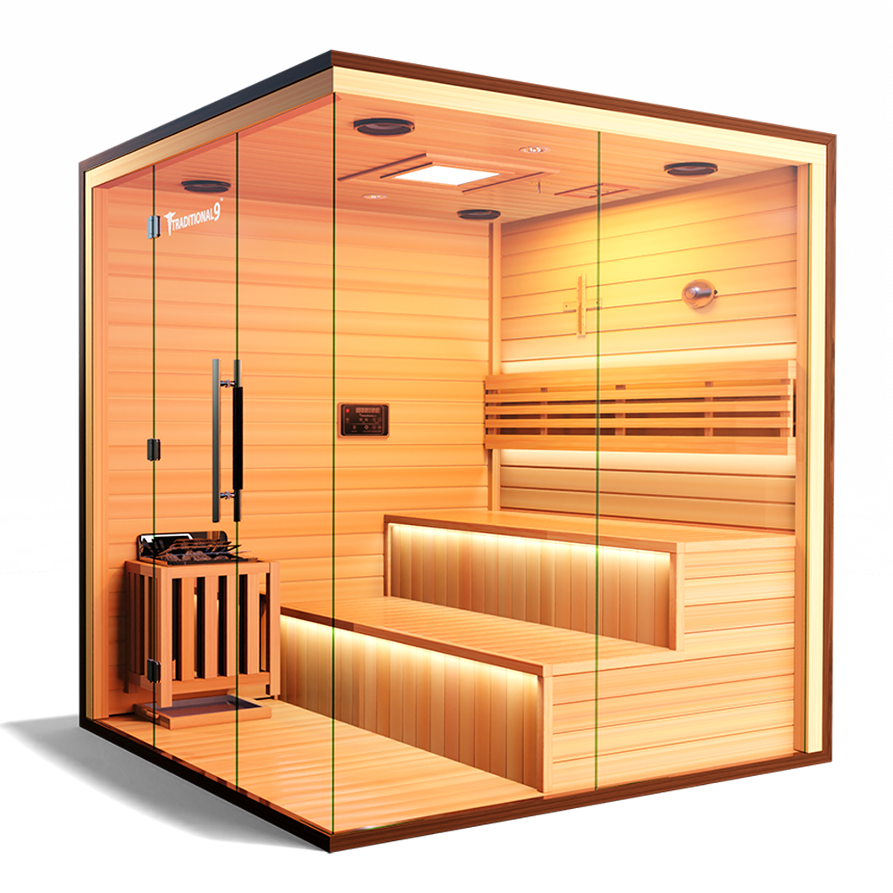 Traditional 9™ 6-person Sauna