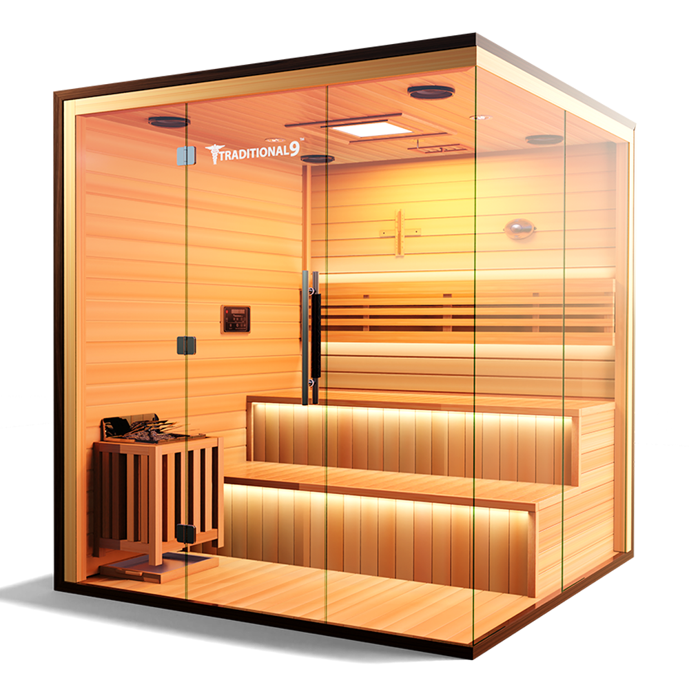 Traditional 9™ 6-person Sauna