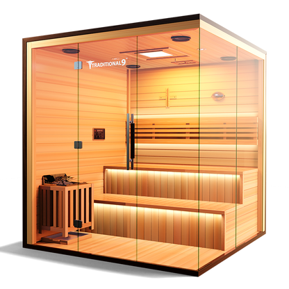 Traditional 9™ 6-person Sauna