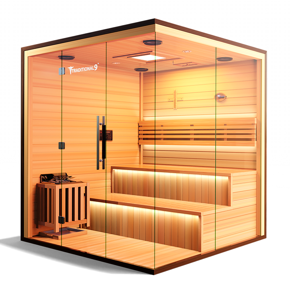 Traditional 9™ 6-person Sauna