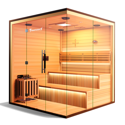 Traditional 9™ 6-person Sauna