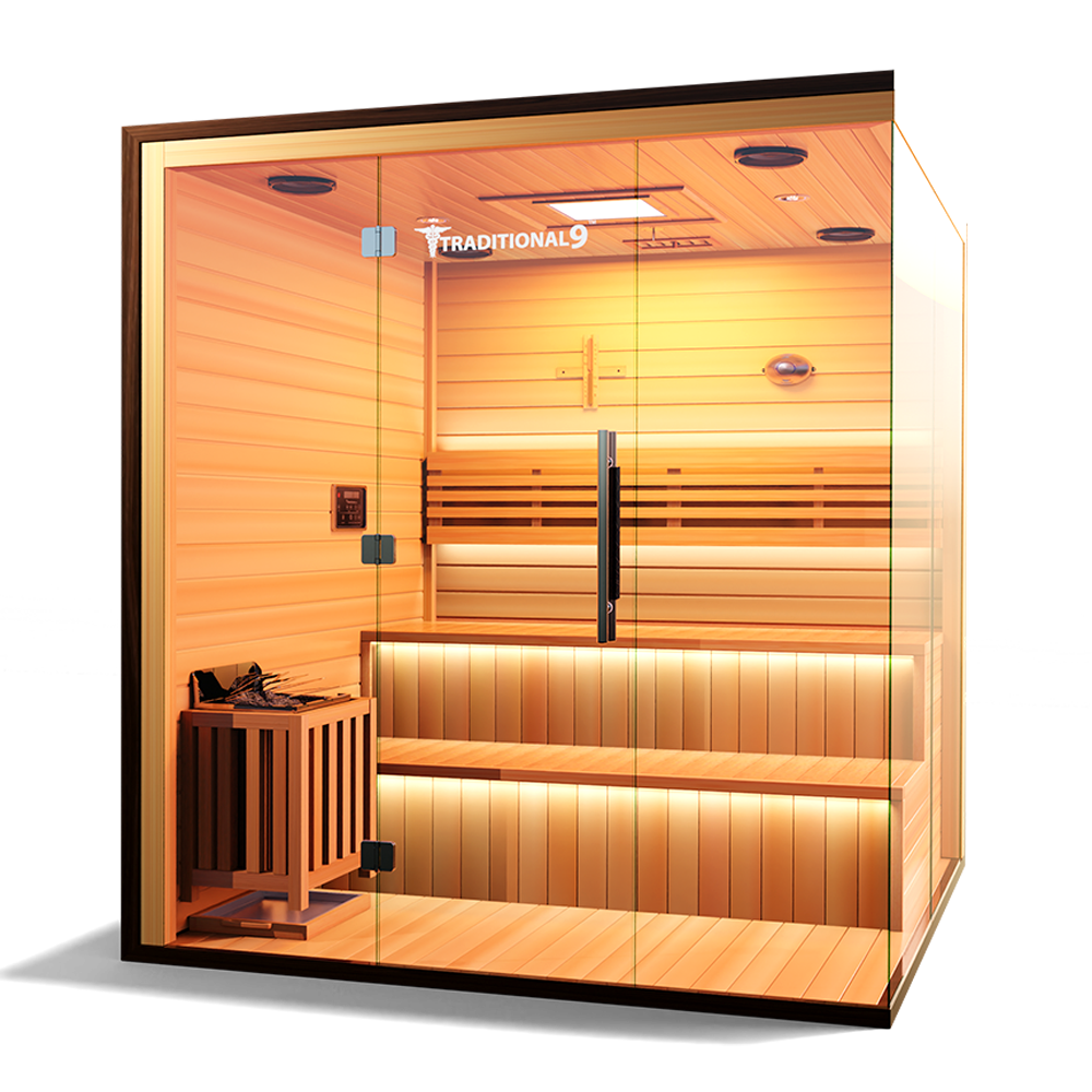 Traditional 9™ 6-person Sauna