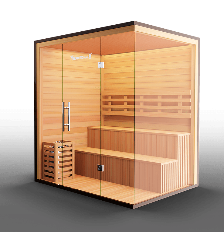 Traditional 8™ 4-6 person Sauna