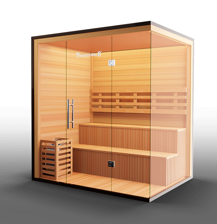 Traditional 8™ 4-6 person Sauna