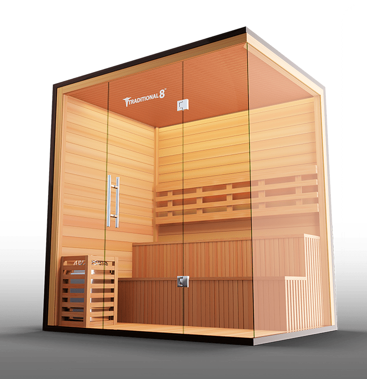 Traditional 8™ 4-6 person Sauna